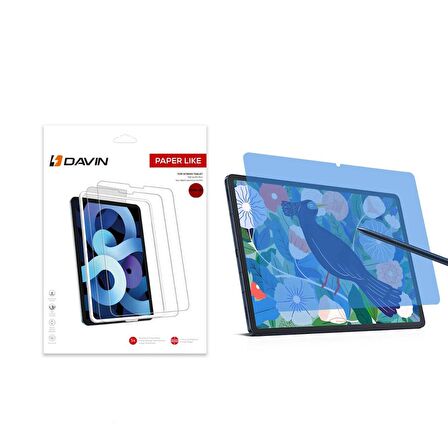 Samsung Galaxy Tab S9 Uyumlu Kağıt Hisli Mat Davin Paper Like Tablet Ekran Koruyucu