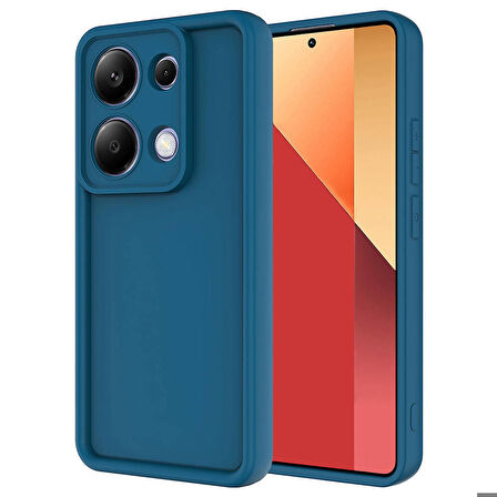 Xiaomi Redmi Note 13 Pro 4G Uyumlu Kılıf Kamera Korumalı Esnek Yumuşak Ananas Kapak Koyu Yeşil