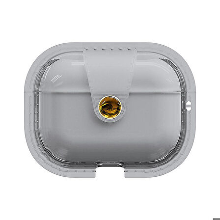 Apple Airpods Pro Uyumlu Kılıf Renkli Şık Tasarım Magnetik Silikon Kılıf Airbag 33  Mor