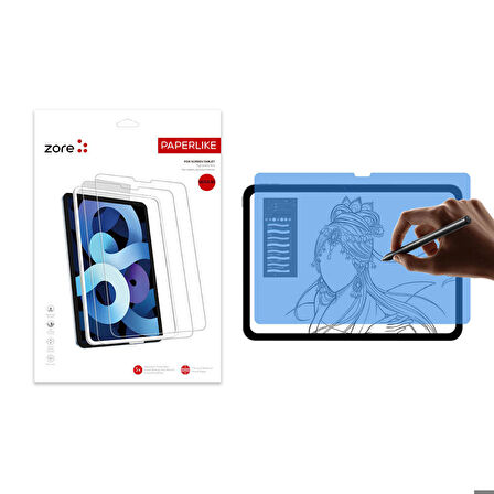 Apple iPad Pro 13 2024 Uyumlu Ekran Koruyucu Paper-Like Ekran Filmi