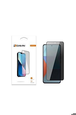 Xiaomi Redmi Note 13 Pro 5G Uyumlu Ekran Koruyucu Davin 5D Privacy Cam Ekran Filmi
