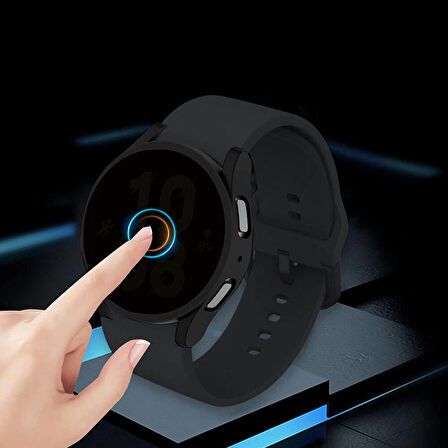 Samsung Galaxy Watch 6 44mm Uyumlu Sert PC Kasa ve Privacy Hayalet Ekran Koruyucu Watch Gard 32