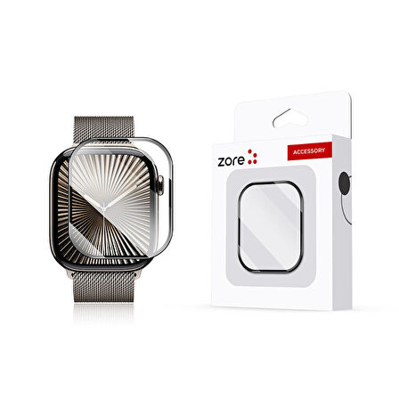 Apple Watch 10 46mm Uyumlu Zore PMMA Pet Saat Ekran Koruyucu