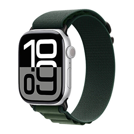 Apple Watch 10 42mm Uyumlu Zore KRD-74 Hasır Kordon