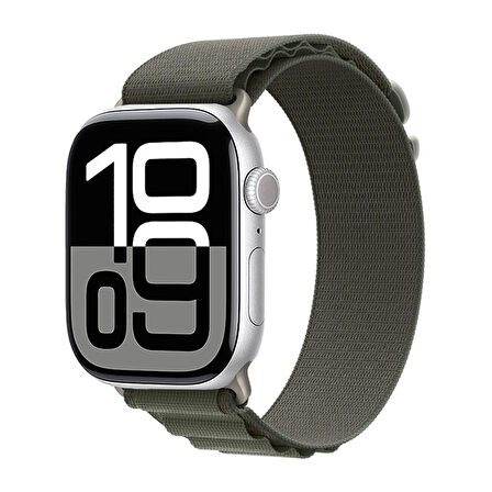 Apple Watch 10 46mm Uyumlu Zore KRD-74 Hasır Kordon