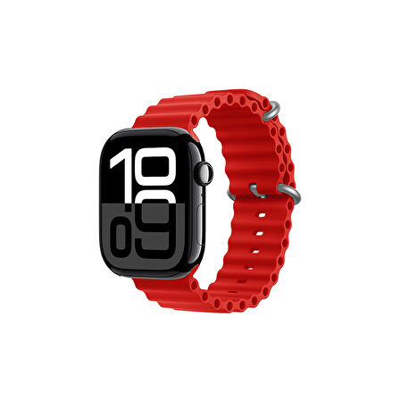 Apple Watch 10 46mm Uyumlu Zore KRD-75 Silikon Kordon