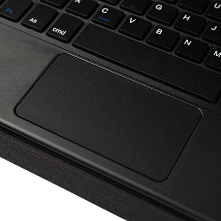 Apple iPad Air 11 2025 M3 Zore Border Keyboard Bluetooh Bağlantılı Standlı Klavyeli Tablet Kılıfı