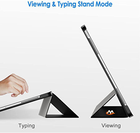 Apple iPad Air 11 2025 M3 Zore Smart Cover Standlı 1-1 Kılıf