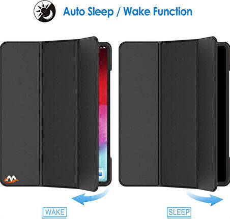 Apple iPad Air 11 2025 M3 Zore Smart Cover Standlı 1-1 Kılıf