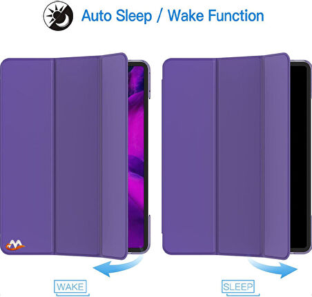 Apple iPad Air 11 2025 M3 Zore Smart Cover Standlı 1-1 Kılıf