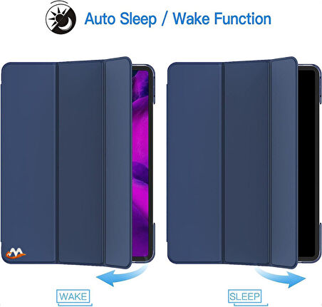 Apple iPad Air 11 2025 M3 Zore Smart Cover Standlı 1-1 Kılıf