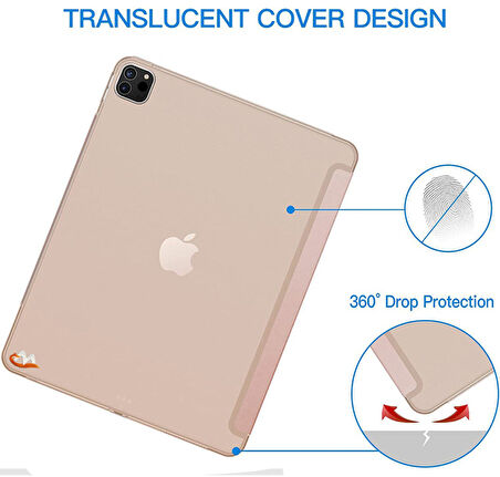 Apple iPad Air 11 2025 M3 Zore Smart Cover Standlı 1-1 Kılıf