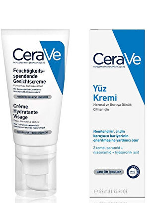 Cerave Nemlendirici Yüz Kremi 52 ml