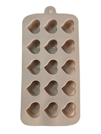 SİLİKON ÇİKOLATA KALIBI KALP 21*11 CM