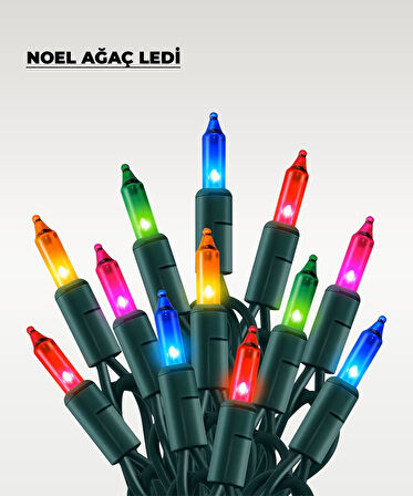 Yılbaşı RGB Peri Dekoratif Led 220V - 3 Metre