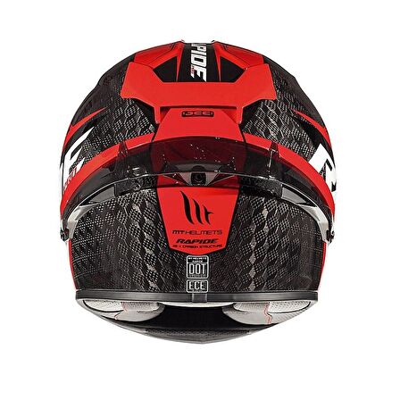 Mt Kids Rapide Pro Carbon C5 Full Face Motosiklet Kaski