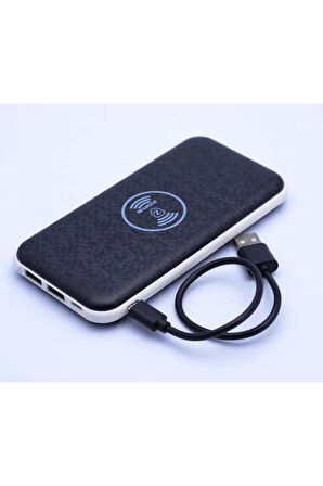 8000 Mah Powerbank Wireless Şarj