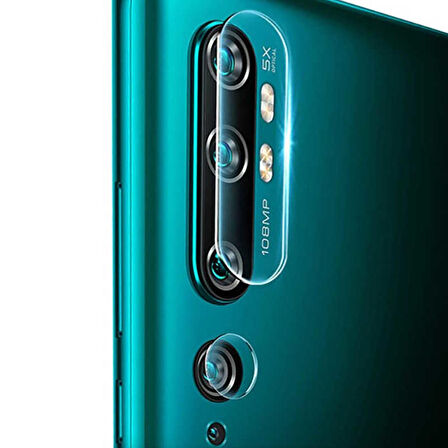 Xiaomi Mi Note 10 Uyumlu Nano Kamera Koruyucu