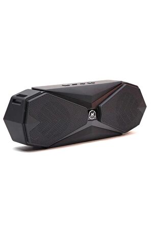 H18 Bluetooth Speaker Hoparlör Siyah