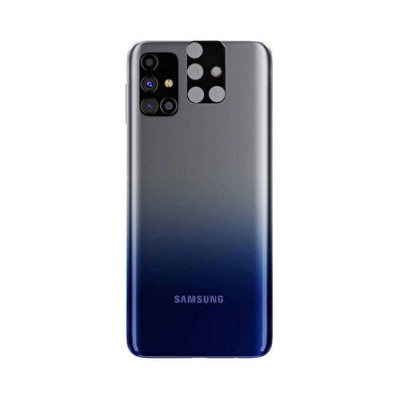 Samsung Galaxy M31S Uyumlu 3D Kamera Camı