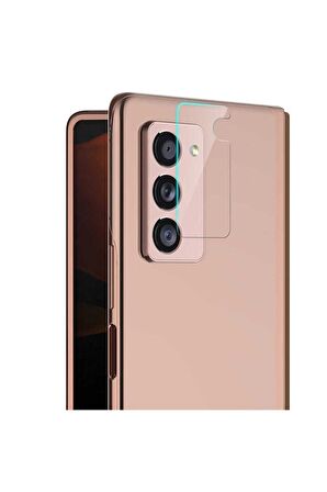 Samsung Galaxy Z Fold 2 Uyumlu Araree C-Subcore Temperli Kamera Koruyucu