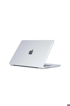 Apple Macbook 14.2' 2021 Uyumlu MSoft Kristal Kapak Renksiz