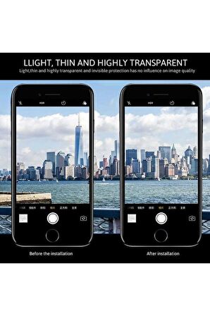 Apple iPhone SE 2022 Uyumlu Kamera Lens Koruyucu Cam Filmi