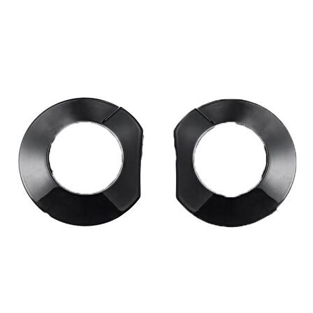 LS2 VERSO Kask Yan Kapak Set (SIYAH)