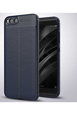 Xiaomi Mi Note 3 Uyumlu Kılıf Zore Niss Silikon Kapak Lacivert