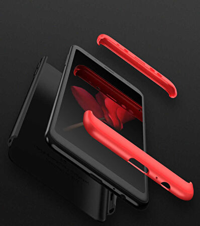 Samsung Galaxy A8 Plus 2018 Uyumlu Kılıf Zore Ays Kapak Rose Gold