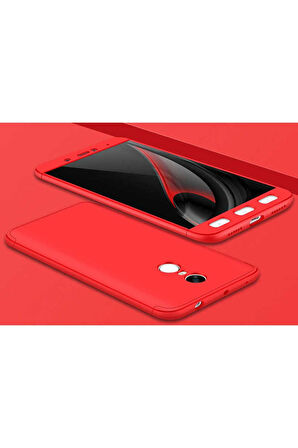 Xiaomi Redmi Note 4x Uyumlu Kılıf Zore Ays Kapak Kırmızı