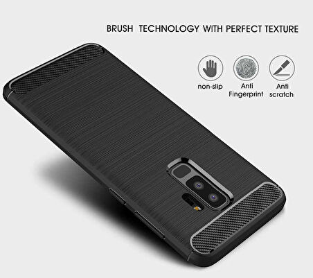 Samsung Galaxy S9 Plus Uyumlu Kılıf Zore Room Silikon Kapak Lacivert