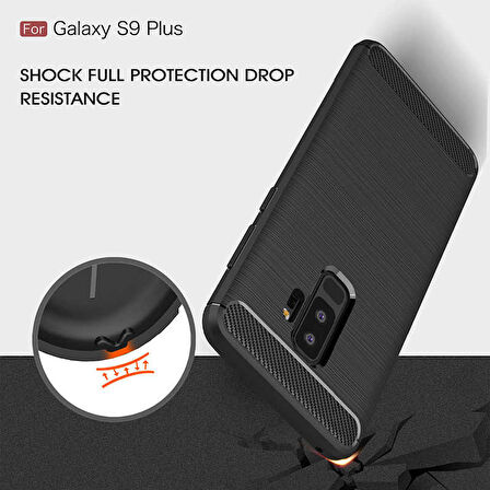 Samsung Galaxy S9 Plus Uyumlu Kılıf Zore Room Silikon Kapak Lacivert