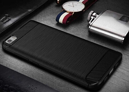 Xiaomi Mi 5s Uyumlu Kılıf Zore Room Silikon Kapak Lacivert