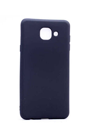 Samsung Galaxy J7 Max Uyumlu Kılıf Zore Premier Silikon Kapak Mürdüm