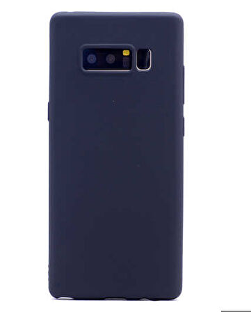 Samsung Galaxy Note 8 Uyumlu Kılıf Zore Premier Silikon Kapak Mürdüm
