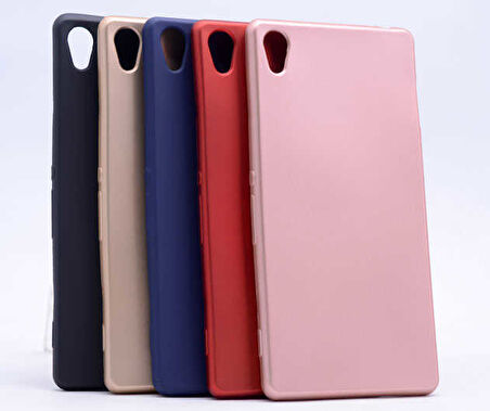 Sony Xperia Z3 Uyumlu Kılıf Zore Premier Silikon Kapak Mürdüm