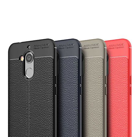 General Mobile 8 Uyumlu Kılıf Zore Niss Silikon Kapak Gri