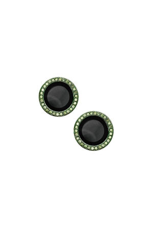 Apple iPhone 15 Plus Uyumlu CL-06 Kamera Lens Koruyucu Açık Yeşil