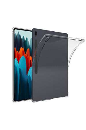 Samsung Galaxy Tab S8 Plus SM-X800 Uyumlu Kılıf Zore Tablet Nitro Anti Shock Silikon Kapak