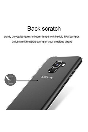 Samsung Galaxy A8 2018 Uyumlu Kılıf Zore Süper Silikon Kapak
