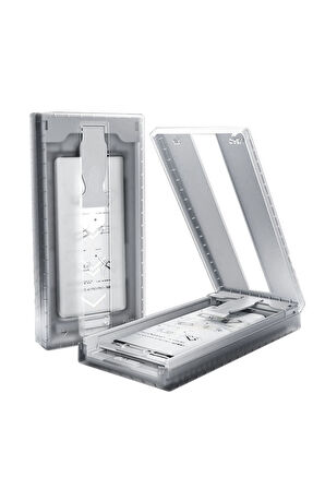 Samsung Galaxy S24 Ultra Uyumlu Zore Uygulama Aparatlı 6in1 Easy Body Privacy Ekran Koruyucu