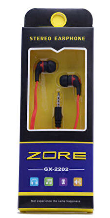 Zore GX-2202 Stereo Mp3 Kulaklık Uzun Kutulu Pembe