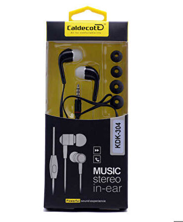 Caldecott KDK-304 Mp3 Stereo Kulaklık Beyaz