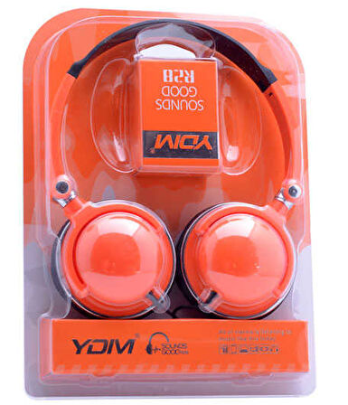 YDM-R28 Sound Good Kulaklık Turuncu