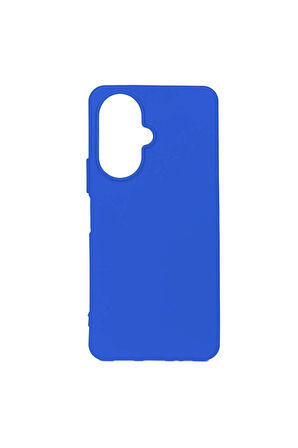 Vivo Y27 Uyumlu Kılıf Zore Biye Silikon Mavi