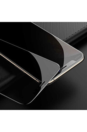 Apple iPhone 15 Pro Uyumlu Davin 5D Privacy Cam Ekran Koruyucu