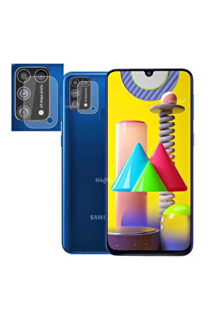Samsung Galaxy M31 Uyumlu Zore Nano Kamera Koruyucu