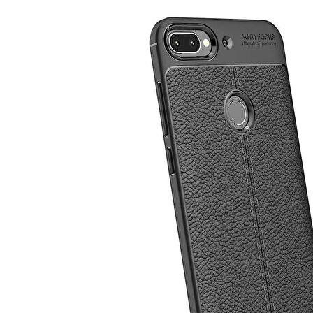 HTC Desire 12 Plus Uyumlu Kılıf Zore Niss Silikon Kapak Kırmızı