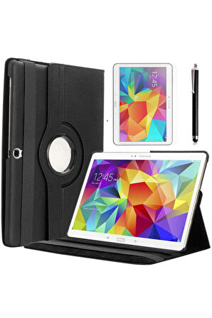Samsung Galaxy Tab 4 10.1 T530 Uyumlu Zore Dönebilen Standlı Kılıf